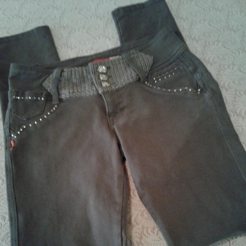 🌺 Sweet Gray U-Turn Jean Jeggings